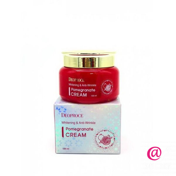 DEOPROCE Крем для лица антивозрастной Whitening And Anti-Wrinkle Pomegranate Cream