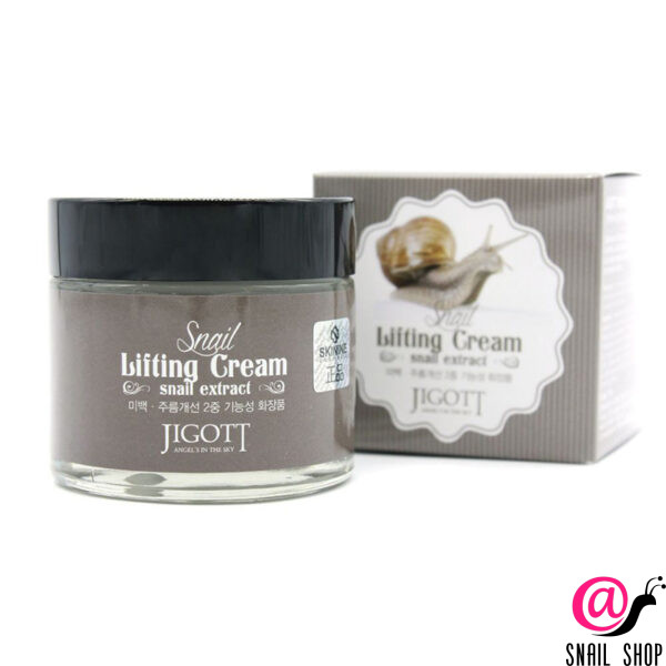 JIGOTT Лифтинг-крем для лица с муцином улитки Snail Lifting Cream 70мл