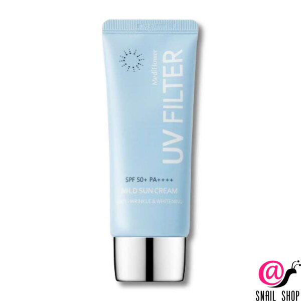 MEDI FLOWER Крем для лица солнцезащитный для уставшей кожи Flower Sun Cream UV Filter Mild
