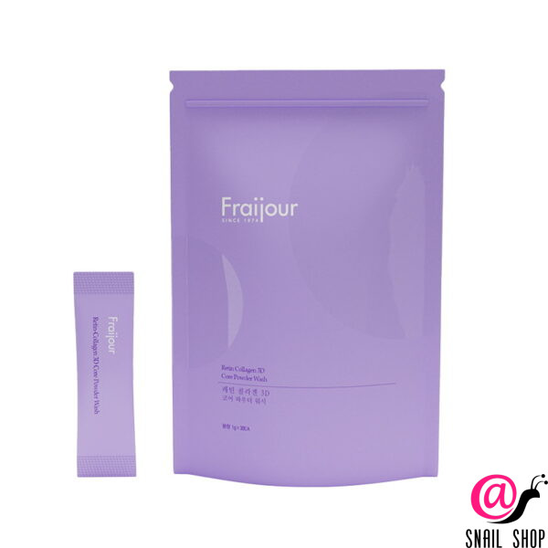 FRAIJOUR Укрепляющая энзимная пудра КОЛЛАГЕН / РЕТИНАЛЬ Retin-Collagen 3D Core Powder Wash