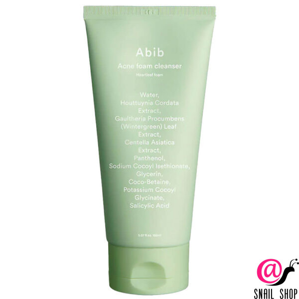 ABIB Пенка для умывания проблемной кожи лица Foam Cleanser Acne Heartleaf