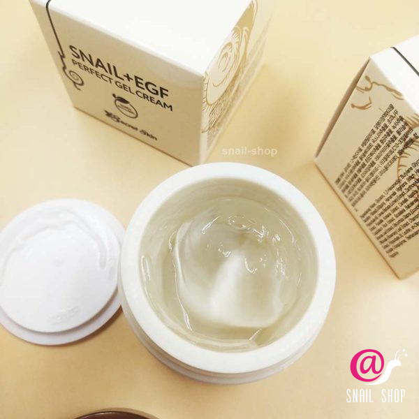 SECRET SKIN Гелевый крем для лица с экстрактом улитки и фактором роста Snail+EGF Perfect Gel Cream