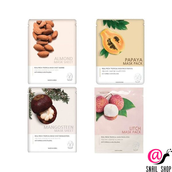JUNGNANI Маска тканевая Real Fresh Tropical Mask