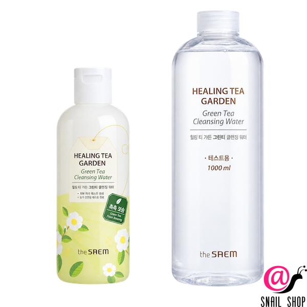 THE SAEM Средство для снятия макияжа Healing Tea Garden Green Tea Cleansing Water