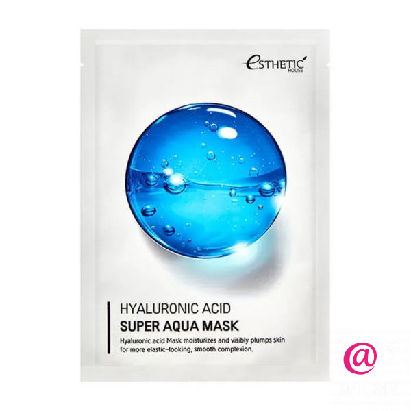 ESTHETIC HOUSE Тканевая маска для лица c гиалуроновой кислотой Hyaluronic Acid Super Aqua Mask