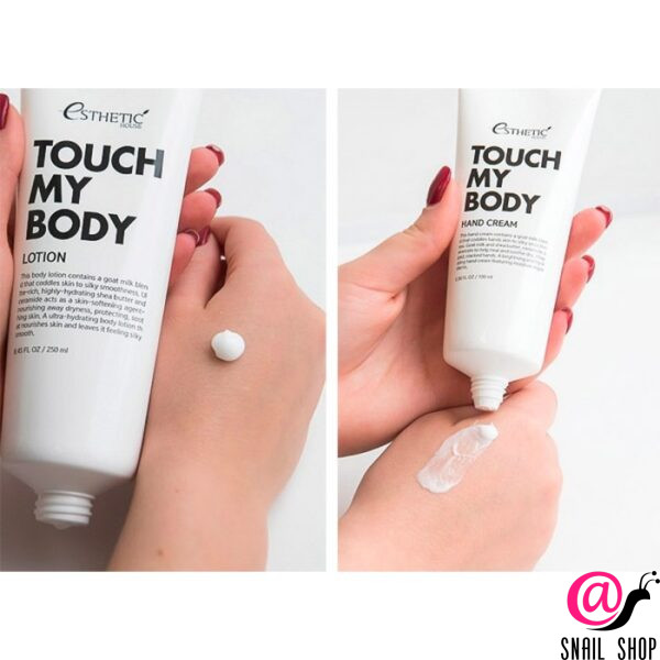 ESTHETIC HOUSE Скраб для тела КОЗЬЕ МОЛОКО Touch My Body Goat Milk Body Scrub