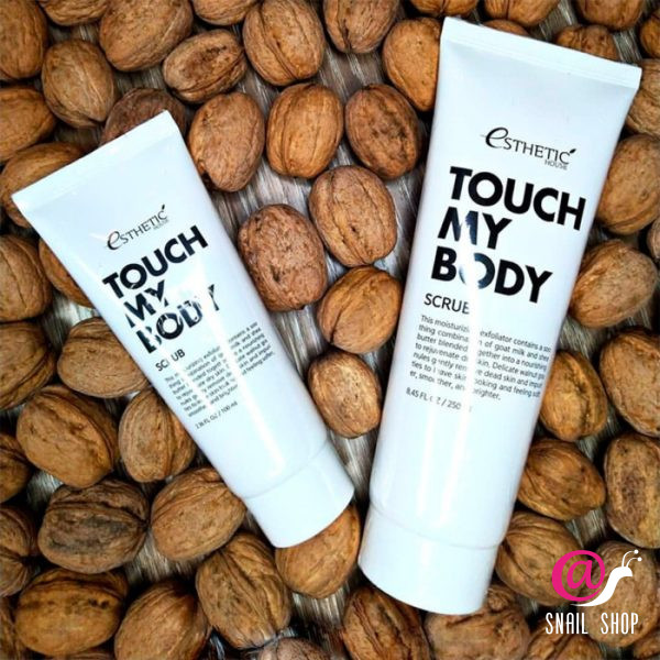 ESTHETIC HOUSE Скраб для тела КОЗЬЕ МОЛОКО Touch My Body Goat Milk Body Scrub