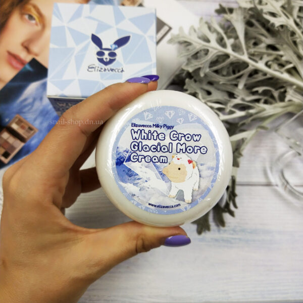 ELIZAVECCA Крем для лица Milky piggy White Crow Glacial More Cream