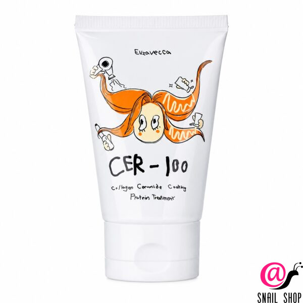 ELIZAVECCA Маска для волос с коллагеном CER-100 Collagen Ceramide Coating Protein Treatment