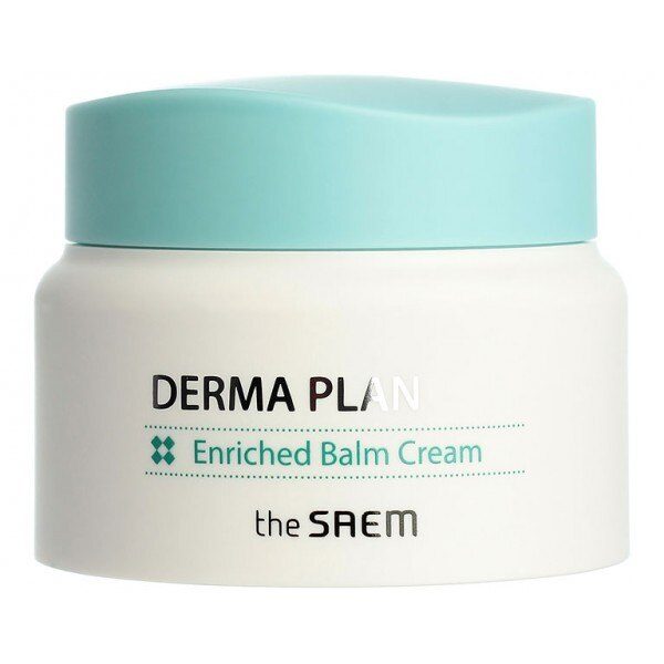 THE SAEM Крем-бальзам увлажняющий для чувствительной кожи Derma Plan Enriched Balm Cream