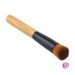 NAIL ART Кисть макияжная для тона, скошенная деревянная ручка