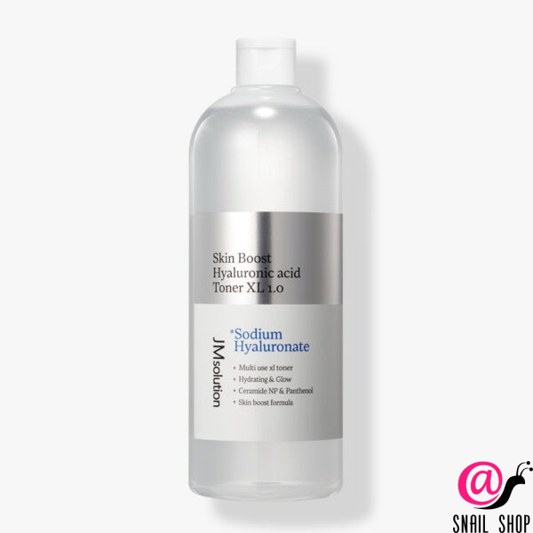 JM SOLUTION Тонер с гиалуроновой кислотой увлажняющий Skin Boost Hyaluronic Acid Toner Xl 1.0