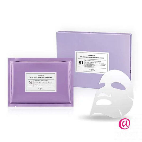 DR. ALTHEA Тканевая маска с гиалуроновой кислотой и скваланом Premium Squalane Silk Mask