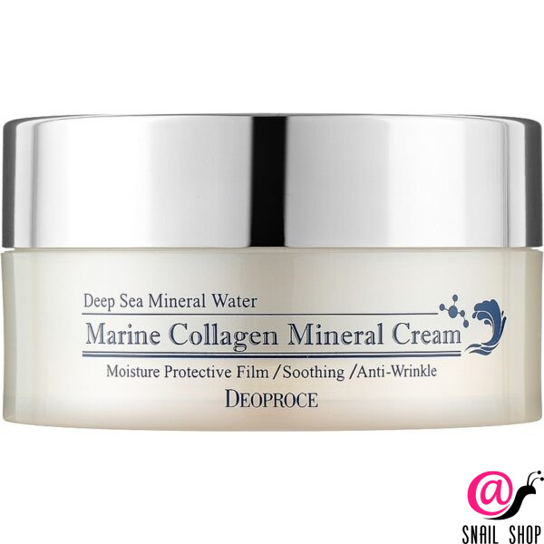 DEOPROCE Крем для лица с морским коллагеном и минералами Marine Collagen Mineral Cream