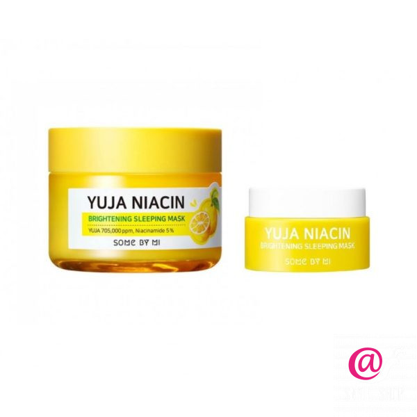 SOME BY MI Осветляющая ночная маска с экстрактом юдзу Yuja Niacin Brightening Sleeping Mask