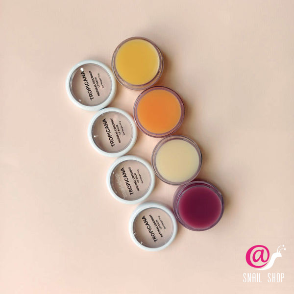 TROPICANA Бальзам для губ NATURAL COCONUT LIP BALM