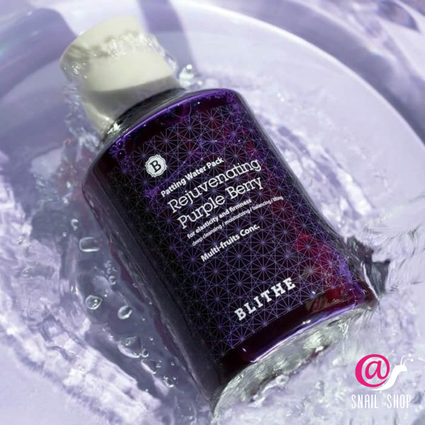BLITHE Маска-сплэш омолаживающая с экстрактом фиолетовых ягод Patting Splash Mask Purple Berry