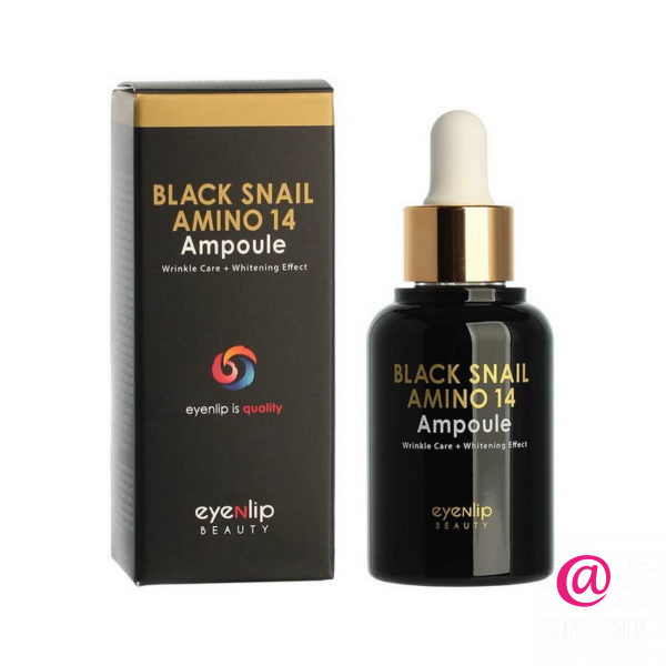 EYENLIP Сыворотка для лица ампульная с аминокислотами Black Snail Amino 14 Ampoule