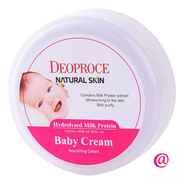 DEOPROCE Крем питательный на молочных белках Natural Skin Baby Cream