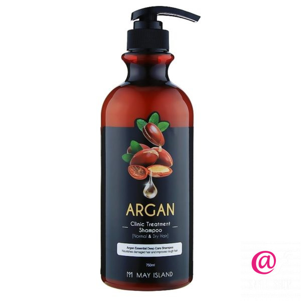 MAY ISLAND Восстанавливающий шампунь с аргановым маслом Argan Clinic Treatment Shampoo