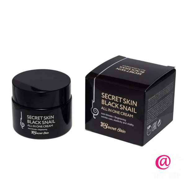 SECRET SKIN Крем для лица с муцином черной улитки Black Snail All In One Cream