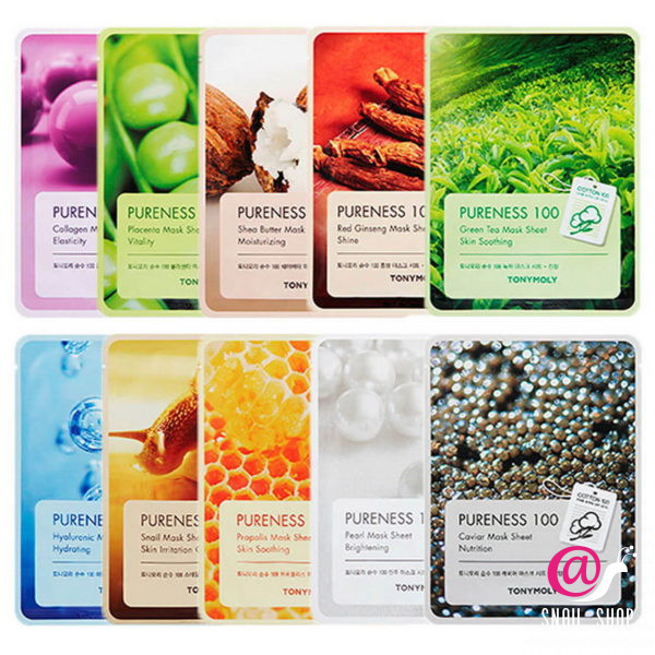 TONY MOLY Тканевая маска Pureness 100 Mask Sheet