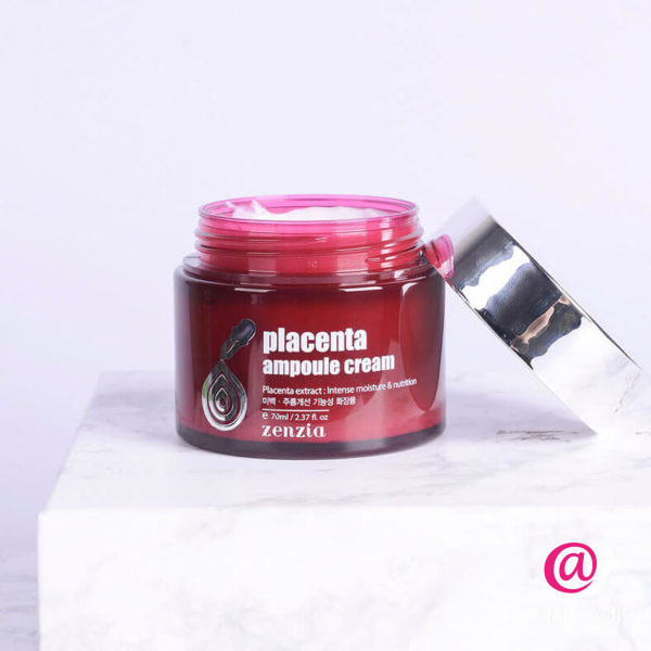 ZENZIA Плацентарный крем для лица Placenta Ampoule Cream