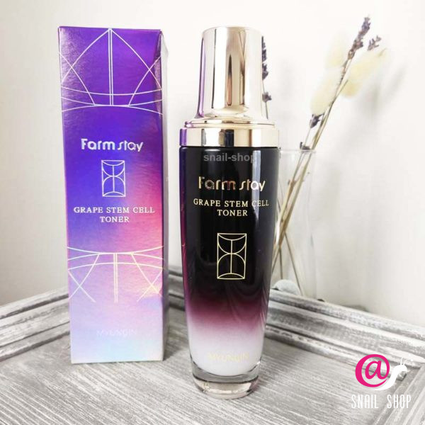FARMSTAY Тонер с фитостволовыми клетками винограда Grape Stem Cell Toner