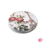 DEWAL Зеркало компактное серия «Парижская мода» круглое