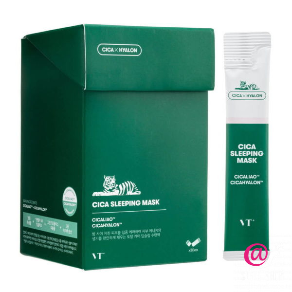 VT Ночная маска с центеллой азиатской для проблемной кожи Cica Sleeping Mask