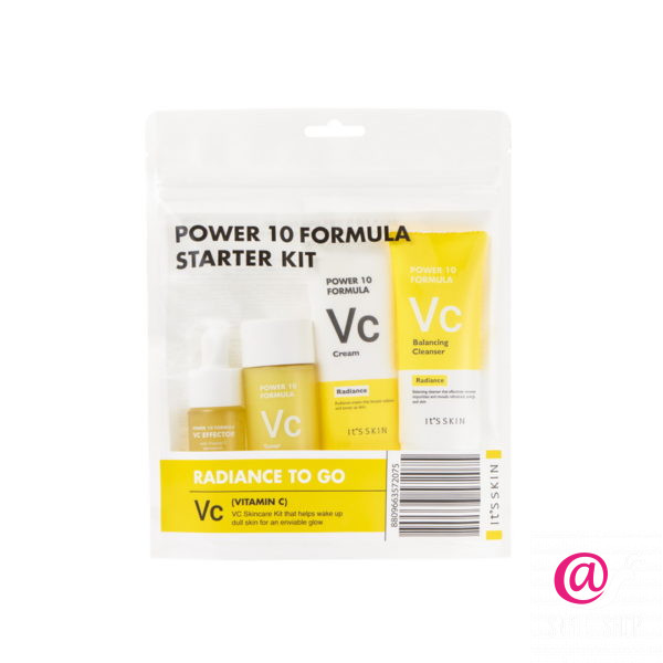 IT'S SKIN Уходовый набор миниатюр для лица, с витамином С Power 10 Formula VC Starter Kit