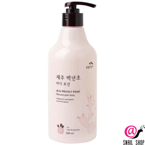 FLOR DE MAN Увлажняющий лосьон для тела с кактусом Jeju Prickly Pear Body Lotion