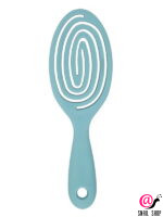 KRISTALLER Расческа для волос продувная Улитка нейлоновые штифты