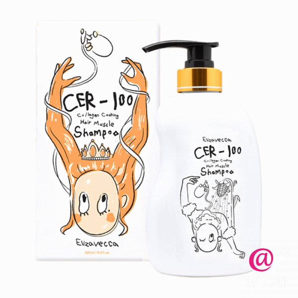ELIZAVECCA Шампунь коллагеновый CER-100 Collagen Coating Hair Muscle Shampoo