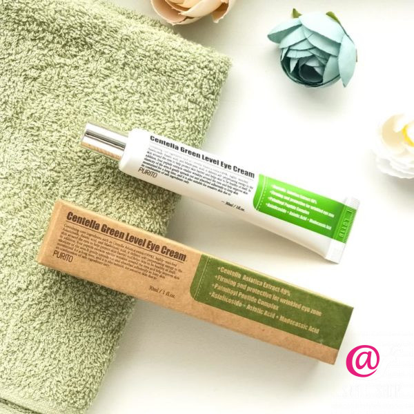 PURITO Крем для век с пептидами и центеллой Centella Green Level Eye Cream