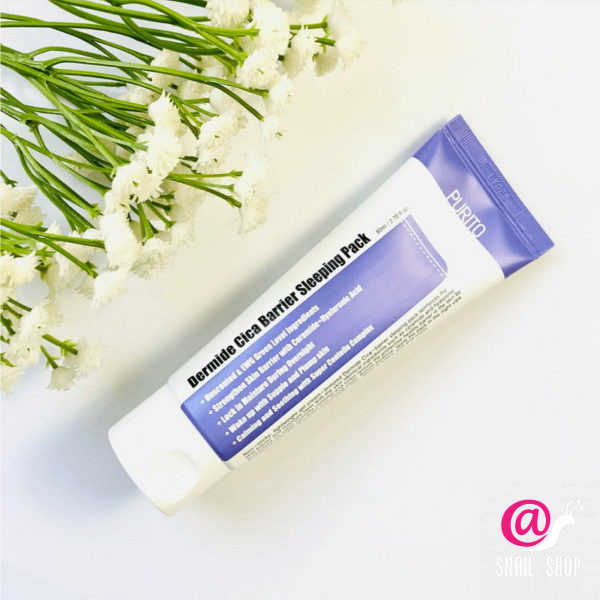 PURITO Маска ночная с экстрактом центеллы Dermide Cica Barrier Sleeping Pack