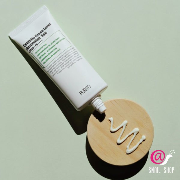 PURITO Солнцезащитный крем с центеллой Centella Green Level Unscented Sun SPF50+PA+++
