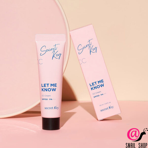 SECRET KEY CС крем для сухой кожи Let Me Know CC Cream SPF50+ РА+++