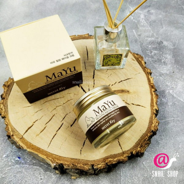 SECRET KEY Крем для лица с лошадиным жиром MaYu Healing Facial Cream