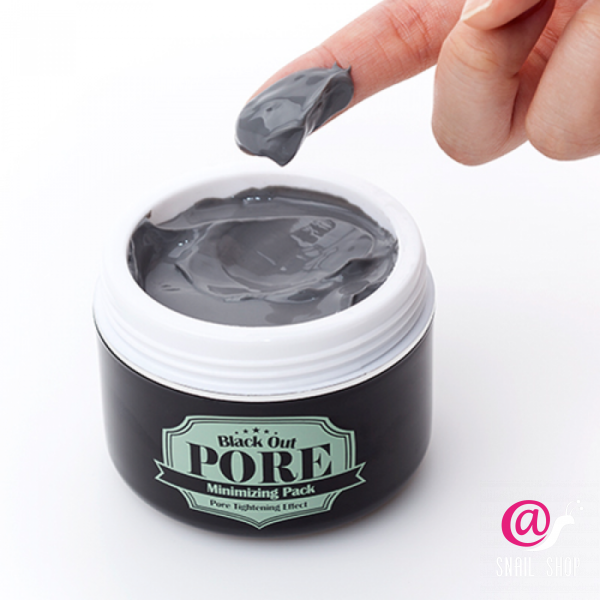 SECRET KEY Маска для лица с древесным углем Black Out PORE Minimizing Pack