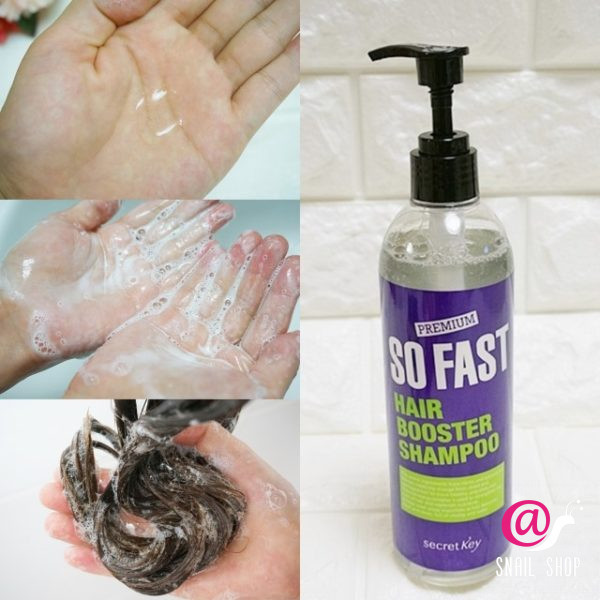 SECRET KEY Шампунь для быстрого роста волос So Fast Hair Booster Shampoo
