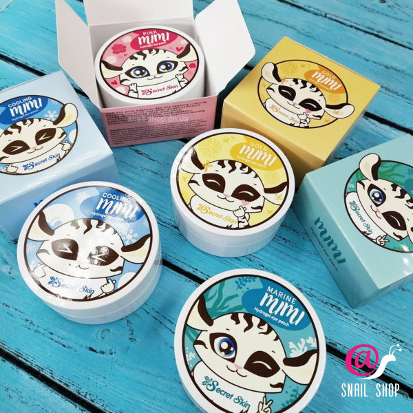 SECRET SKIN Патчи для глаз гидрогелевые охлаждающие Cooling Mimi Hydrogel Eye Patch
