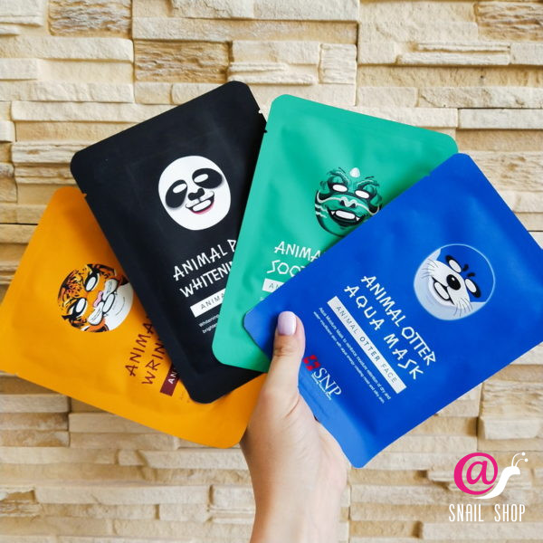 SNP Антивозрастная тканевая маска Тигр ANIMAL TIGER WRINKLE MASK