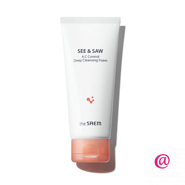 THE SAEM Пенка для лица (контроль чистоты и жирности) SEE & SAW A.C Control Deep Cleansing Foam