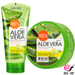 WELCOS Гель для тела успокаивающий Aloe vera Moisture Real Soothing Gel
