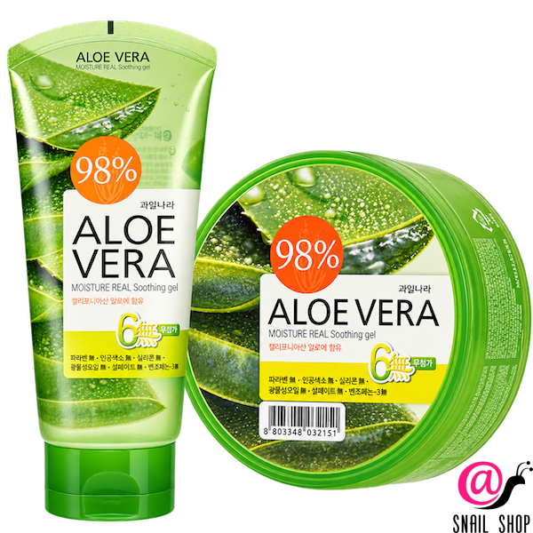 WELCOS Гель для тела успокаивающий Aloe vera Moisture Real Soothing Gel