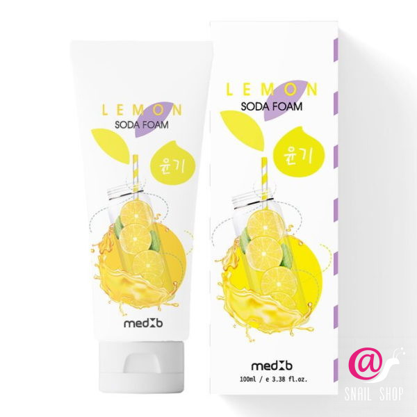 MED:B Пенка для умывания с экстрактом лимона и содой Lemon Soda Foam