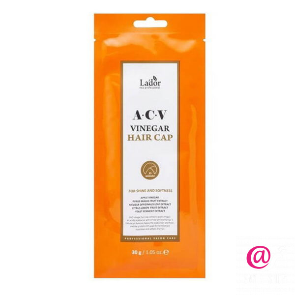 LA'DOR Маска-шапочка для волос ACV Vinegar Hair Cap