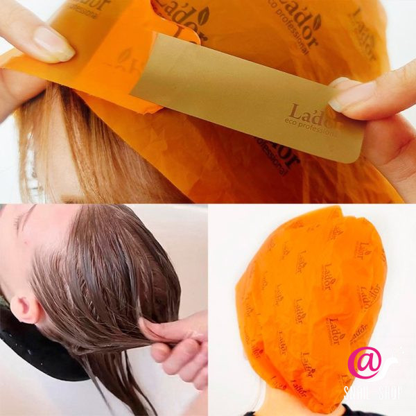 LA'DOR Маска-шапочка для волос ACV Vinegar Hair Cap