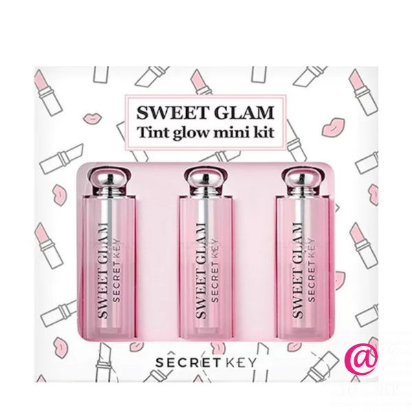SECRET KEY Набор тинтов для губ Sweet Glam Tint Glow Mini Kit